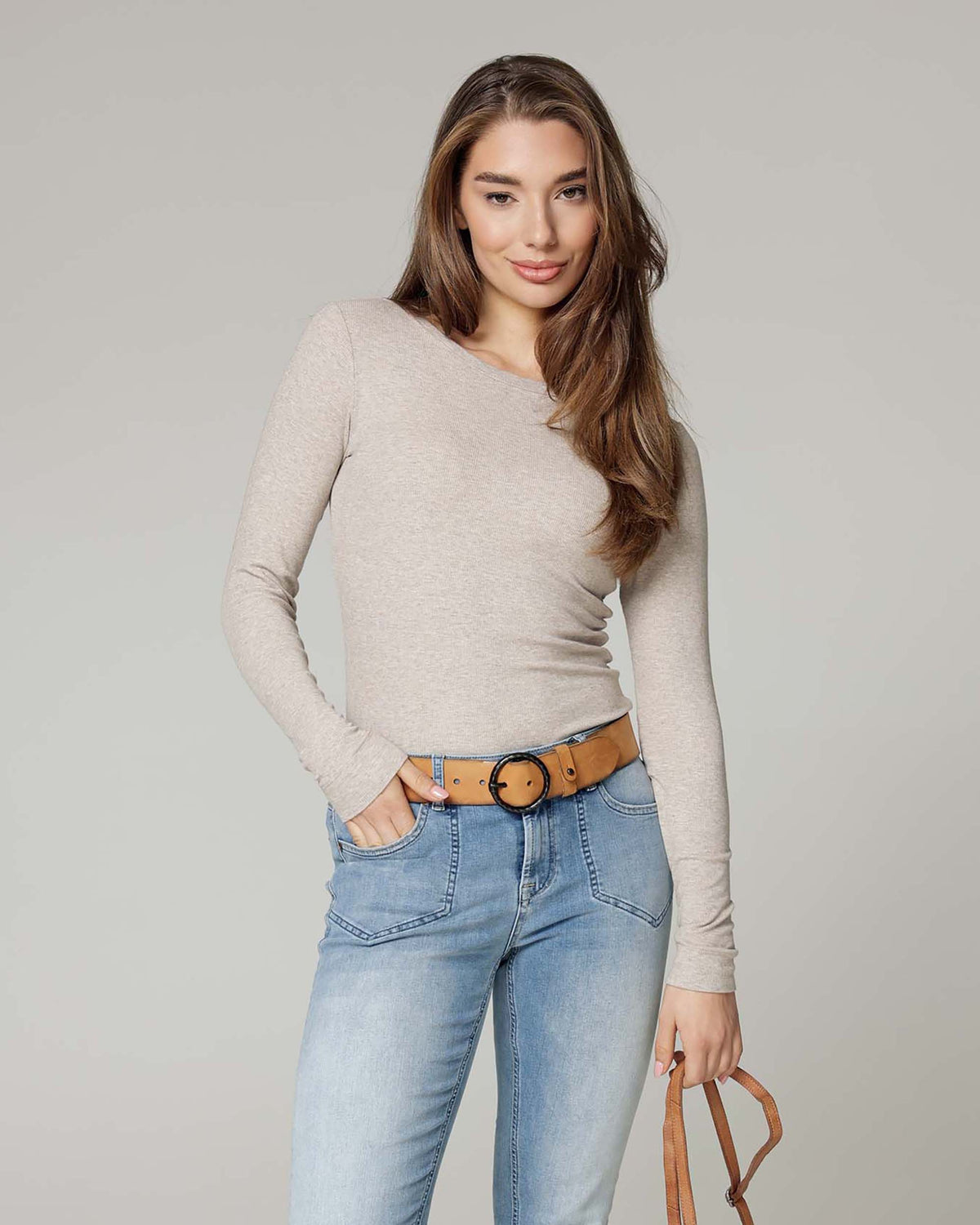 Pip │ Vintage Riem met Ronde Gesp