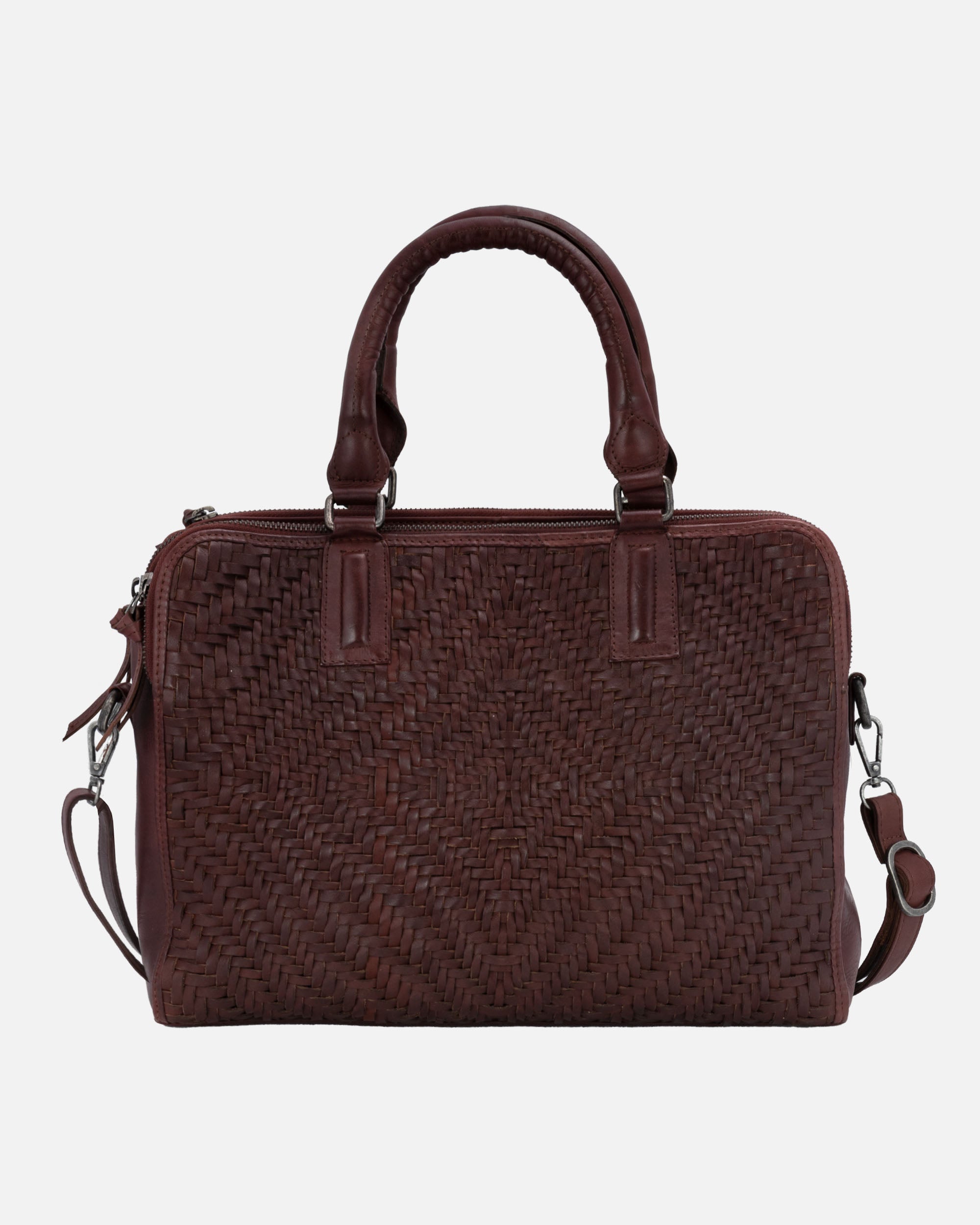 BEAR Gevlochten weekendtas 'Vesper' bruin shoppen BEAR Gevlochten weekendtas 'Vesper' bruin shoppen