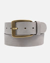 Robyn | Classic Vintage Gold Buckle Leather Belt for Jeans